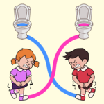 Logo of Toilet Rush Pee Master android Application 